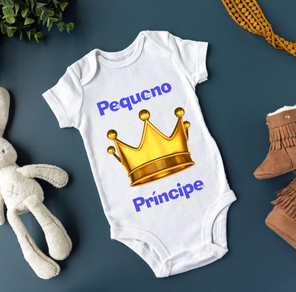 Body Personalizado Bebê Meu Pequeno Príncipe